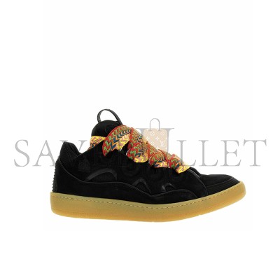 LANVIN LEATHER CURB BLACK FM-SKRK11 LANVIN LEATHER CURB BLACK FM-SKRK11